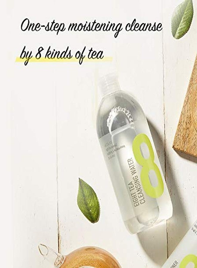 BOM Eight Tea Cleansing Water Makeup Remove Cleansing Water with Tea Extract Soothing Moisturizing Finish for Dry and Sensitive Skin 500mL / 16.9 fl.oz - Image 3