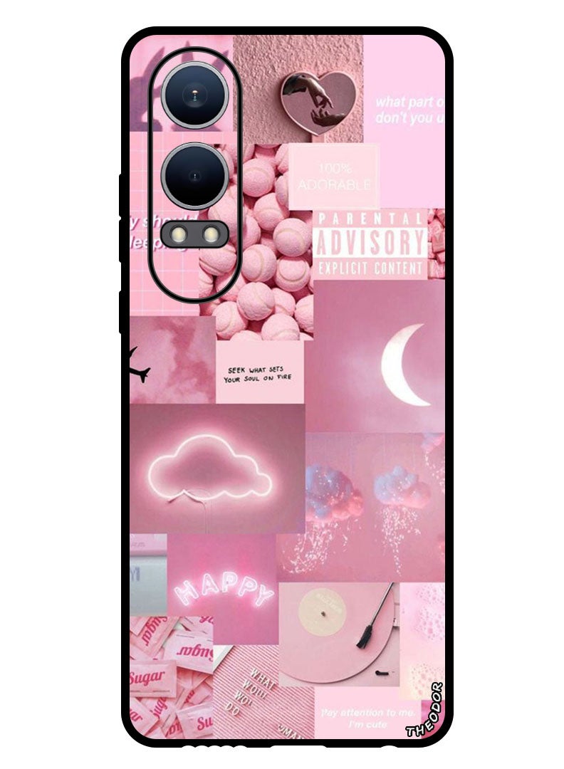 Theodor Protective Case Anti Scratch Shock Proof Bumper Cover For Oppo K12x (China) Random Asthetic - Image 1