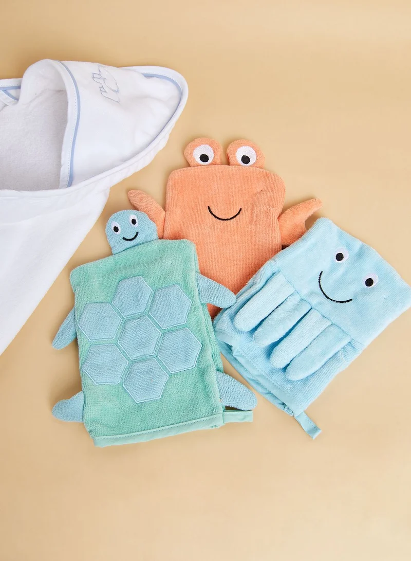 JoJo Maman Bebe Under The Sea Wash Mitts