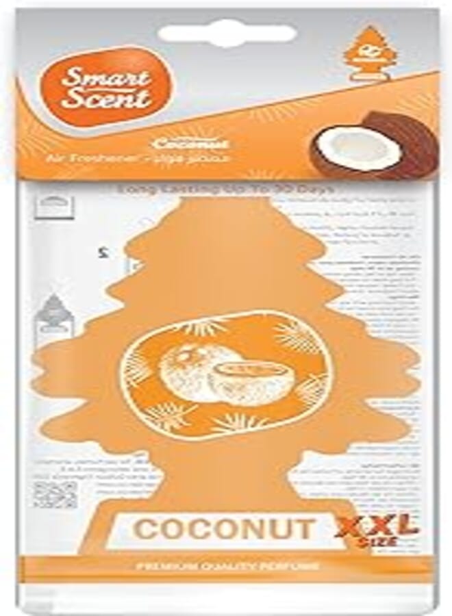معطر السيارة برائحة جوز الهند الذكية XXL Paper