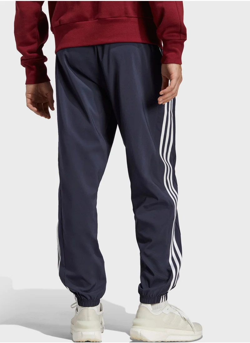 Adidas 3 Stripes Elasticated Woven Pants