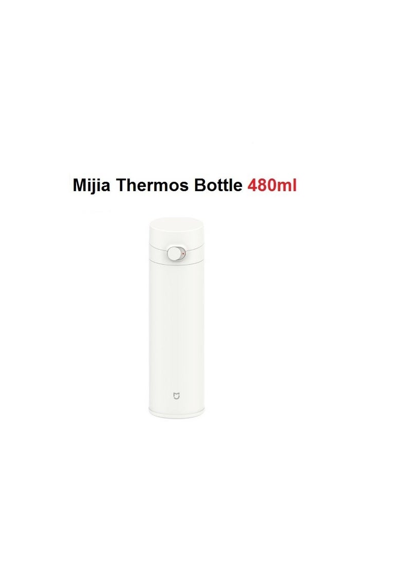 Xiaomi - Xiaomi Mijia insulated Bottle - MJBWB03WC 480ml Stainless Steel Travel Portable Thermos Thermal Vacuum Flask Bottle Cup - Image 1