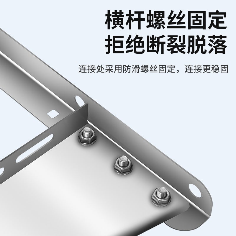 Thickened Stainless Steel Air Conditioner External Machine Active Bracket Hanger 1.5-2-3 Universal Air Conditioner Folding Bracket Bracket Deluxe 1p - Image 5