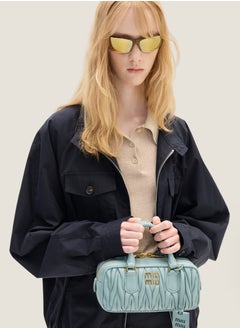 Miu Miu Miu Arcadia Matelassé Nappa Leather Women's Bag, Women's Tote Bag, Women's Shoulder Bag, Women's Cross body Bag, Women's Handbag  - Image 2
