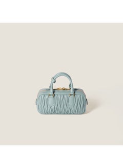 Miu Miu Miu Arcadia Matelassé Nappa Leather Women's Bag, Women's Tote Bag, Women's Shoulder Bag, Women's Cross body Bag, Women's Handbag  - Image 4