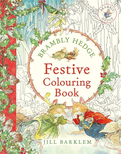 Brambly Hedge Festive Colouring Book - Image 1