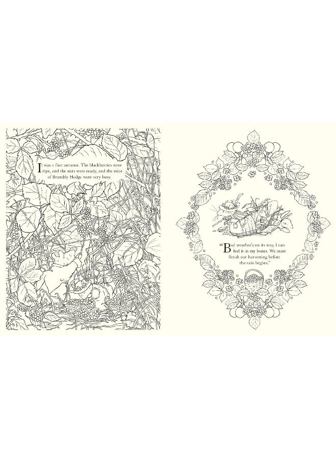 Brambly Hedge Festive Colouring Book - Image 3