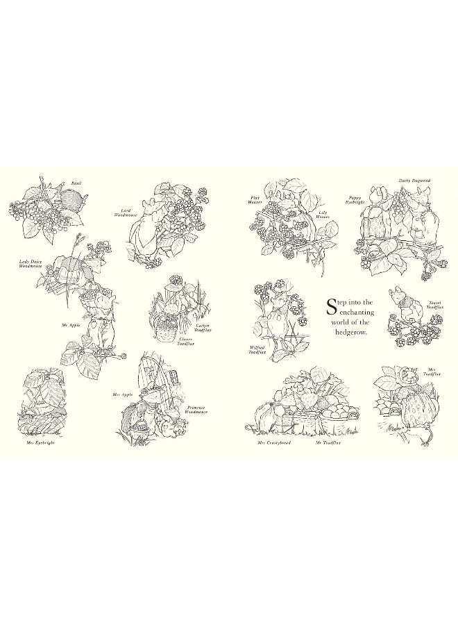 Brambly Hedge Festive Colouring Book - Image 4