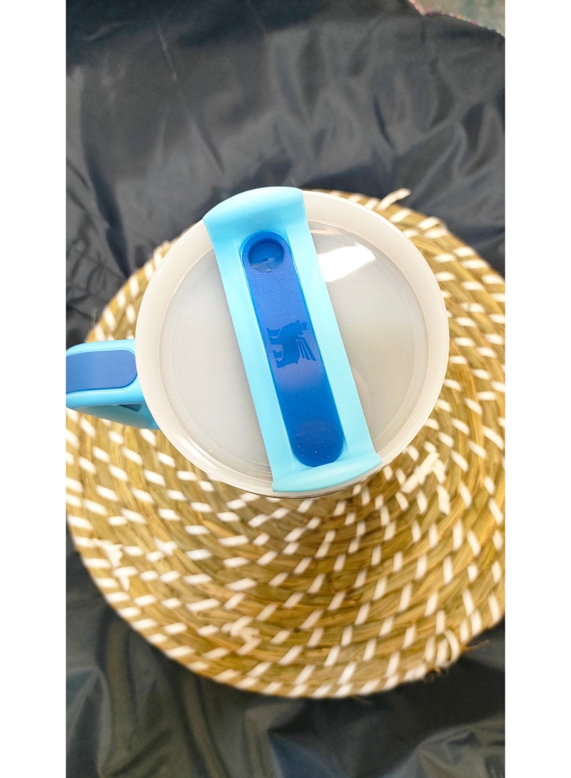 Stanley Cup Quencher Stainless Steel 1200ml ( blue sky) - Image 5