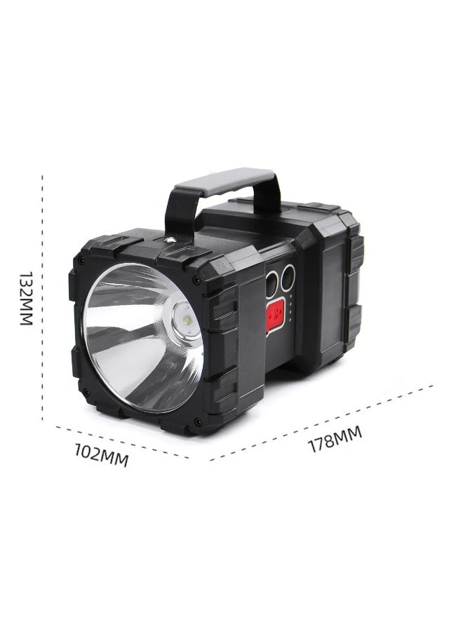 W844 Multifunctional LED Searchlight, 800m Long Range Spotlight & Floodlight, 10000mAh Power Bank, IPX4, for Camping, Emergency & Work. - Image 3