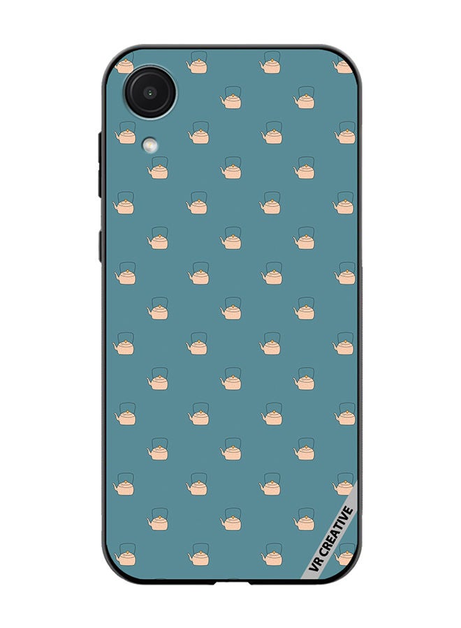 VR CREATIVE Protective Case Cover For Samsung Galaxy A03 Core Pattern Of Tea Design Multicolour - Image 1