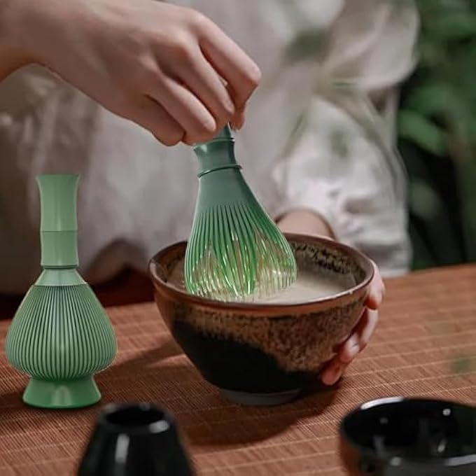 Beynant Matcha Whisk Traditional Japanese Chasen Matcha Stirrer Matcha Tea Mixing Tool Accessory - Image 5