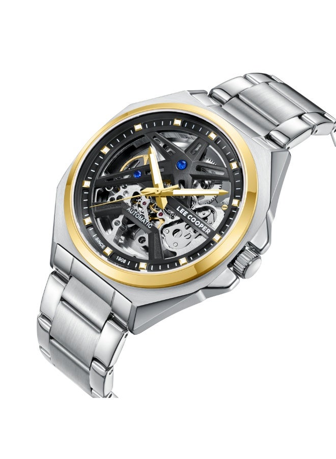 Lee Cooper Men's Metal Automatic Watch LC08097.250 - 44 mm - Image 4