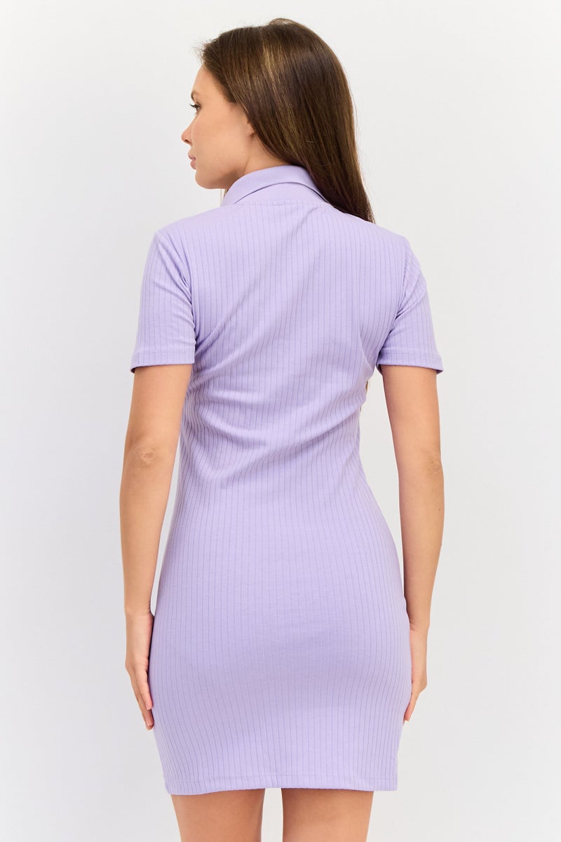 PUMA Women Sportswear Fit Outdoor Dress, Lavender - Image 2
