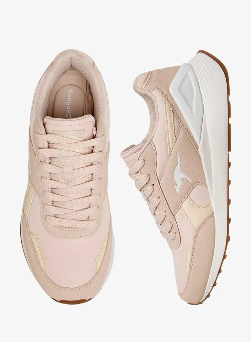 kangaROOS Pink Women Lace-Up Sports Shoes for Women | Best Price UAE