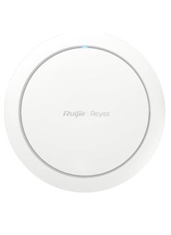 Ruijie REYEE Ruijie RG-RAP2266 AX3000 Indoor Ceiling-Mount Wi-Fi 6 Access Point, 2977Mbps Max Speed, Dual Band 2.4 GHz & 5 GHz, Reyee Mesh Technology, Round Decent Design, White | RG-RAP2266  - Image 1