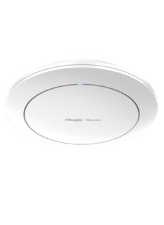 Ruijie REYEE Ruijie RG-RAP2266 AX3000 Indoor Ceiling-Mount Wi-Fi 6 Access Point, 2977Mbps Max Speed, Dual Band 2.4 GHz & 5 GHz, Reyee Mesh Technology, Round Decent Design, White | RG-RAP2266  - Image 2