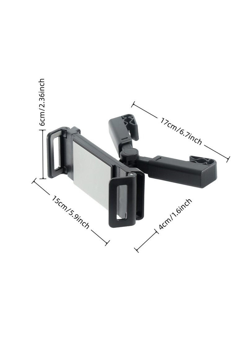 Tablet iPad Holder for Car Mount Headrest Must Have, iPad Car Holder Back Seat Travel Accessories Long Road Trip Essentials for Kids Adults Fits All 4.7-12.9" Devices & Headrest Rod - Image 2