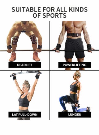 1Pcs Weightlifting Hooks Weightlifting Gloves Wristbands Gym Gloves Gym Protective Gear Wrist Support Wrist Straps for Deadlifts and Daily Gym Workouts - view 2