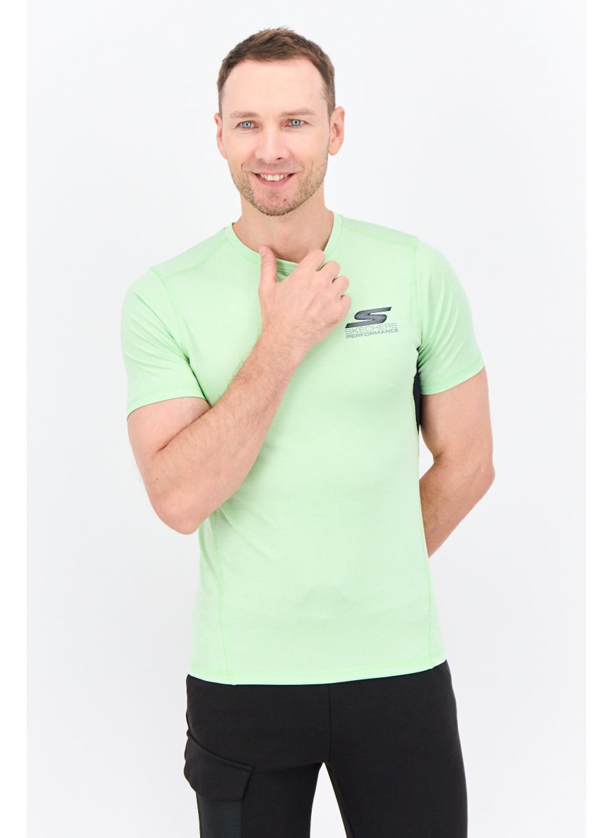 Men Sportswear Fit Short Sleeve Training T Shirt, Lime Green - pzsku/Z1574C7A6FD03E8D21CAAZ/45/_/1737642018/2b726533-0084-4fb8-bd24-0923fe1355ec