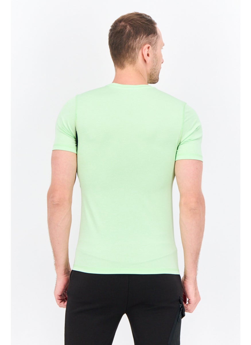 Men Sportswear Fit Short Sleeve Training T Shirt, Lime Green - pzsku/Z1574C7A6FD03E8D21CAAZ/45/_/1737642023/1bfa1dfa-b3d1-4127-af59-2a58fd71f794