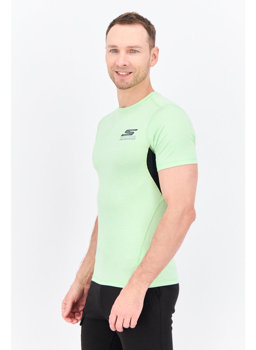 Men Sportswear Fit Short Sleeve Training T Shirt, Lime Green - pzsku/Z1574C7A6FD03E8D21CAAZ/45/_/1739801733/8a081cef-26fd-4998-a49c-46cb58318f2b