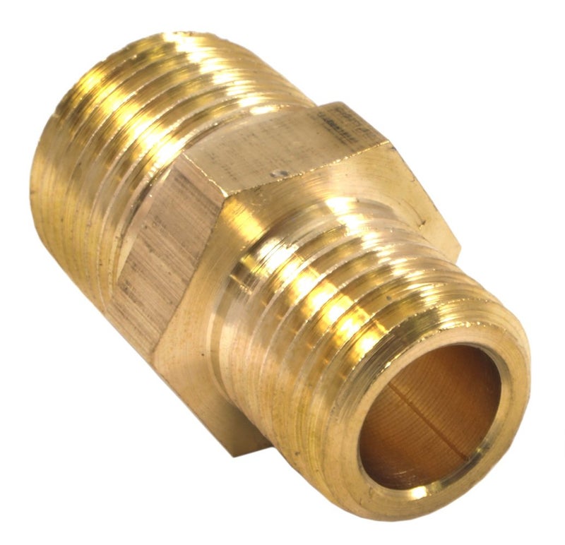 Forney 75533 Brass Fitting, Reducer Adapter, 3/8-Inch Male NPT to 1/4-Inch Male NPT - Image 4