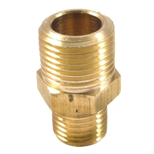 Forney 75533 Brass Fitting, Reducer Adapter, 3/8-Inch Male NPT to 1/4-Inch Male NPT - Image 3