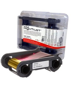 evolis Evolis R5F008EAA Color Ribbon - YMCKO, 300 Prints for High-Quality Card Printing  - Image 1