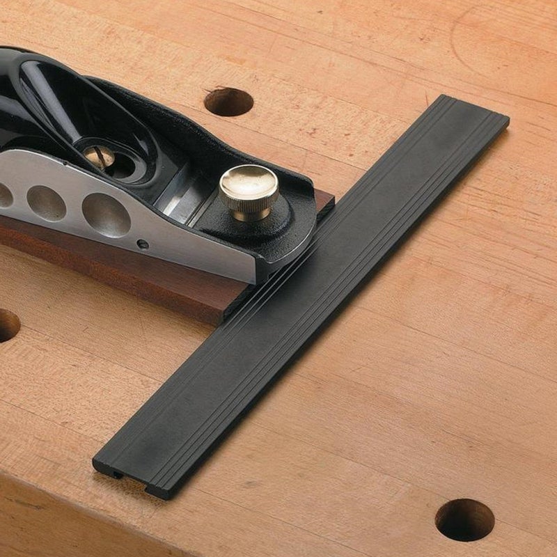 Woodworking Planing Stop Board 19mm Black Adjustable Hole Columns - Sturdy Durable Aluminum Alloy Positioning Clamp for High-Precision DIY Bench Woodworking - Image 5