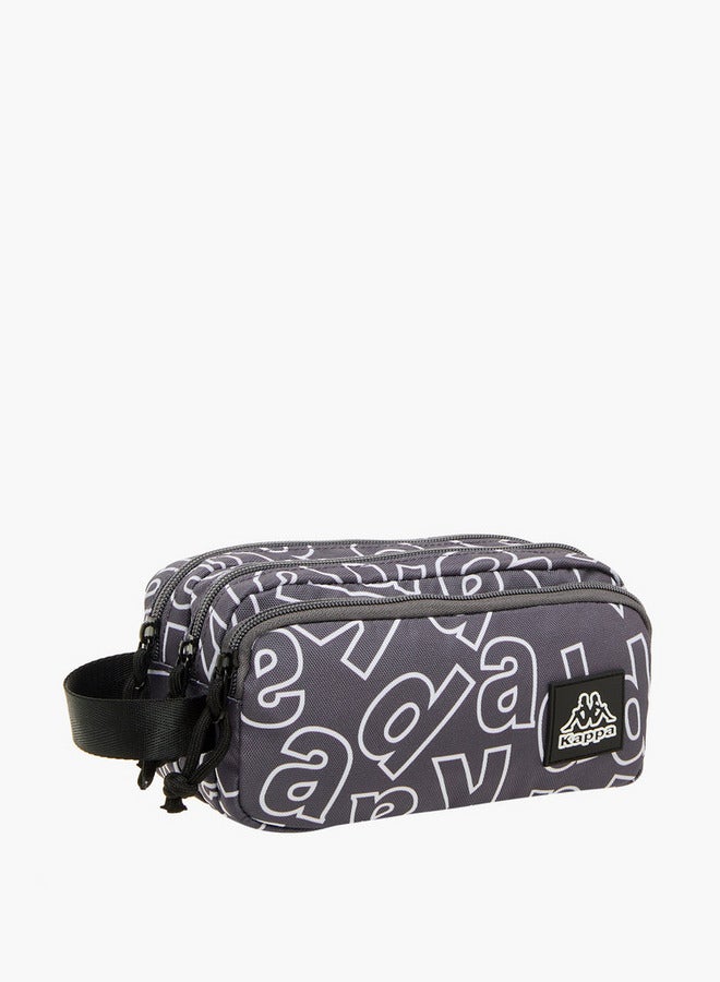 كابا حافظة أقلام للأولاد بطبعة شعار مع سحاب - Image 2