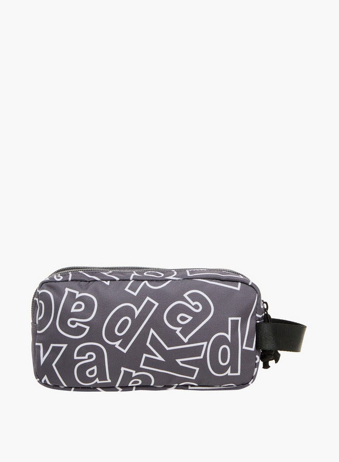 كابا حافظة أقلام للأولاد بطبعة شعار مع سحاب - Image 3