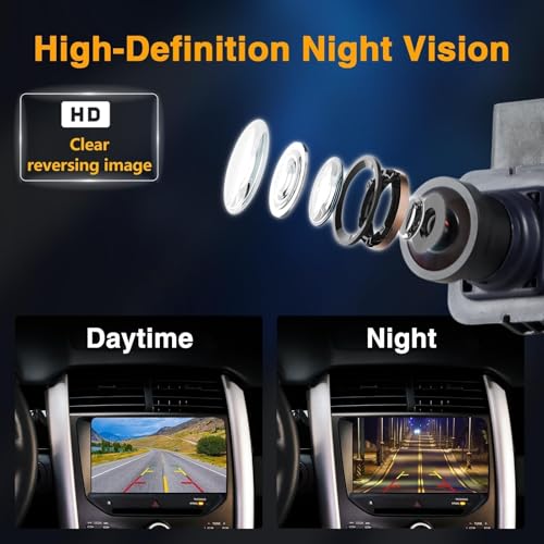 EVRBUL Rear View Backup Parking Camera Reversing Parking Assist Camera Compatible with Ford Edge 20112015 Lincoln Mkx 20112013 Replace BT4Z19G490B BT4Z19G490A - Image 3