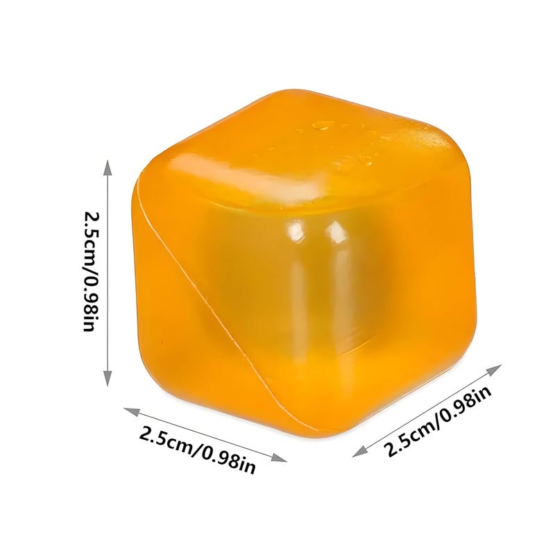 MaruHub 12pcs Reusable Plastic Ice Cubes Filled with Pure Water BPAFree Easy to Freeze Durable NonDiluting Perfect for Home Outdoor Parties BBQs Chilling Whiskey Cocktails and Drinks Multicolor - Image 4