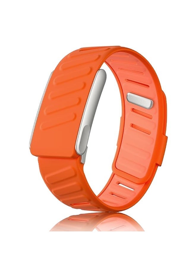 ZOXITY Silicone Wristband Compatible with Whoop 5.0 Band, Silicone Sports Loop Strap for Men & Women Comfort Durable Soft Adjustable, Breathable, with U Shapped Connector - Image 1
