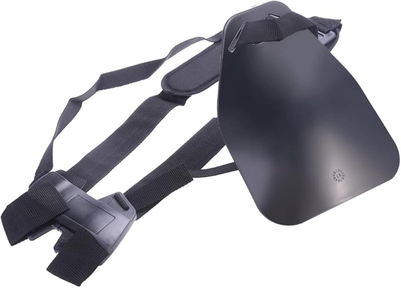 حزام الكتف المزدوج القابل للتعديل من النايلون لحشاشة الحديقة وجزازة العشب وآلة التشذيب باللون الأسود - Image 2