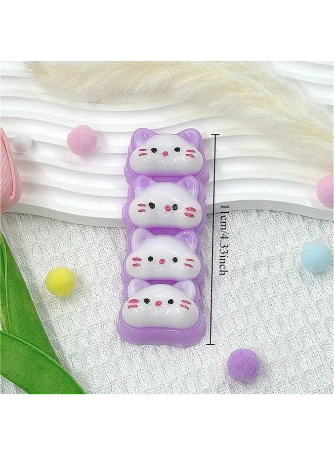 Purple Squeezable Toys Soft Texture Novel Color Perfect Gift For Birthdays And Parties - Image 3