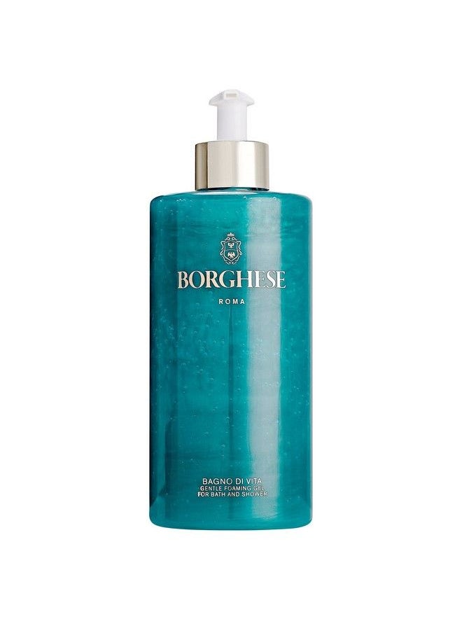 Borghese Bagno Di Vita Foaming Shower Gel Body Wash Cleanser 15 Fl Oz  - Image 2