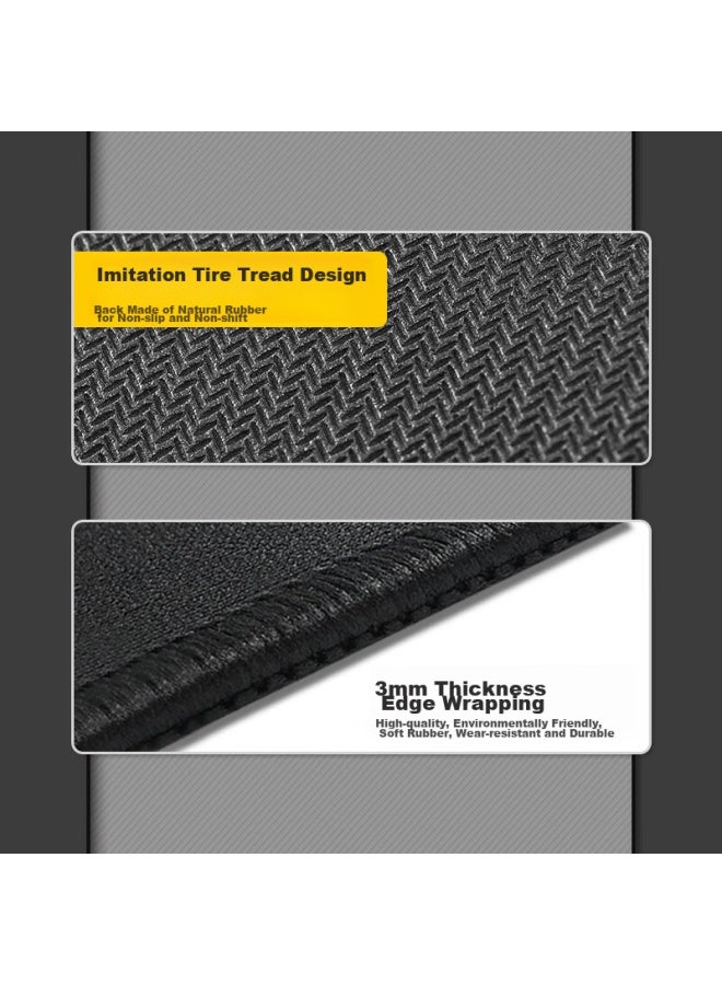 Lesailes Feidun Lesailes Keyboard Shortcuts Large Mouse Pad, Thickened Edge With Lock, Office Computer Desk Mat 900*400*3mm - Image 3