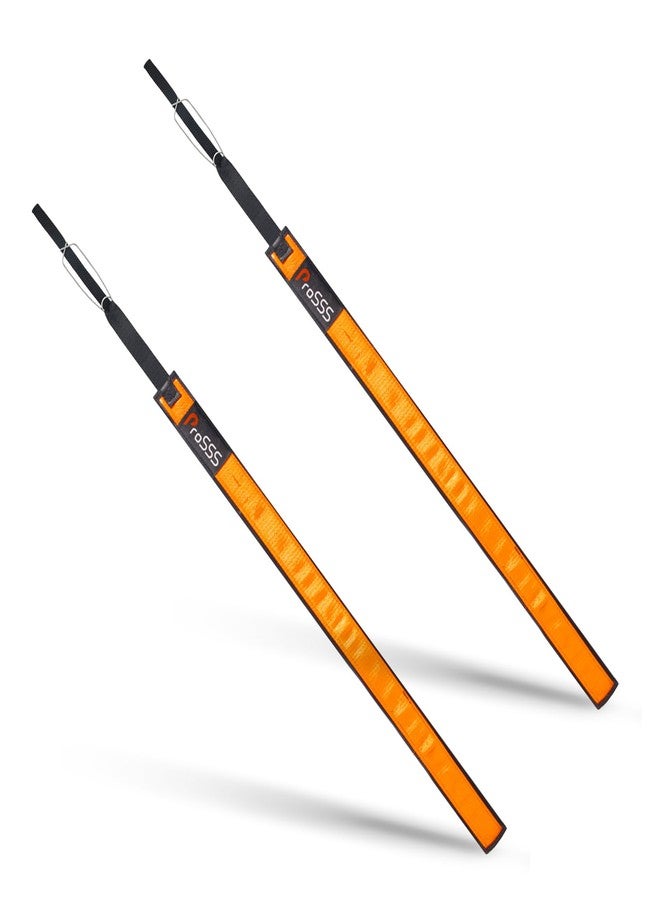 ProSSS Arborist Rope Protector - 26" PVC/Polyester with Telescopic Fixation Strap & Buckle (2-Pack) - Image 1