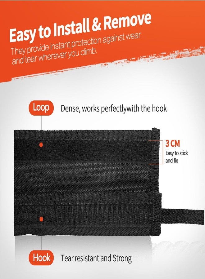 ProSSS Arborist Rope Protector - 26" PVC/Polyester with Telescopic Fixation Strap & Buckle (2-Pack) - Image 5