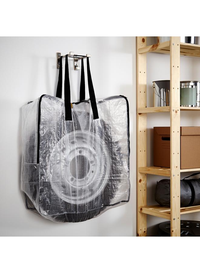 Zaboon Storage bag, transparent, 65x22x65 cm - Image 3