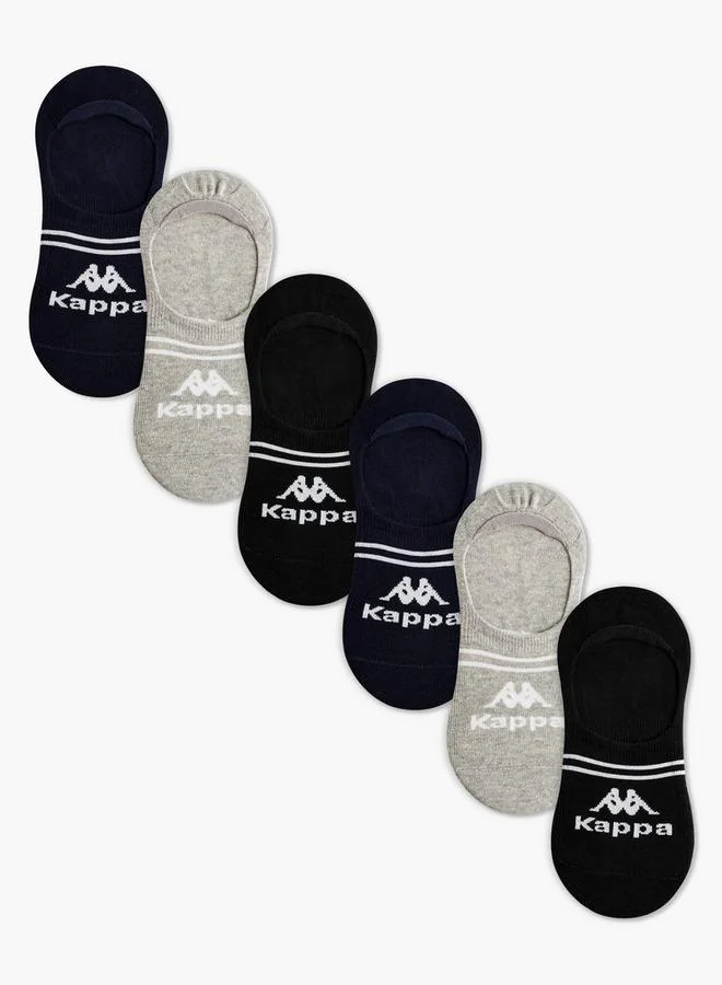 Kappa Kappa Men Invisible Socks - Set of 3