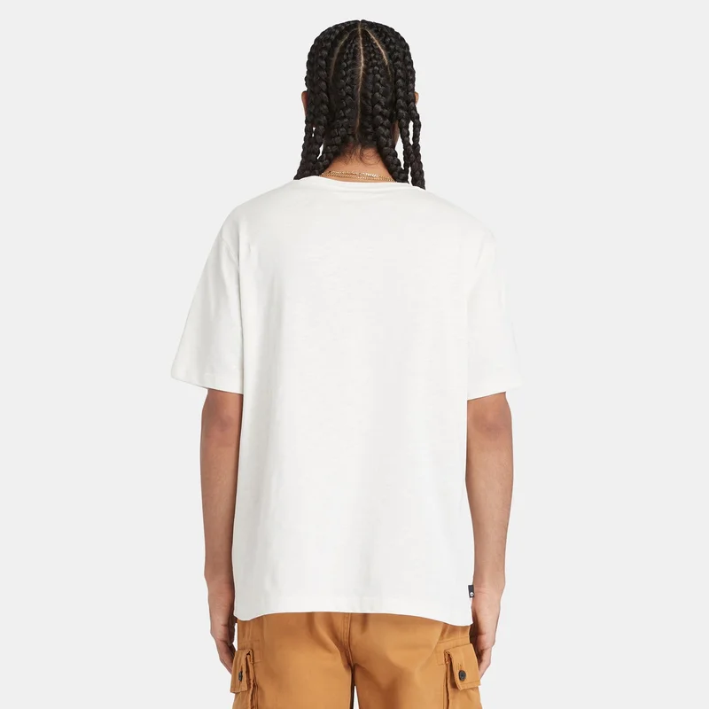 تمبرلاند تيشيرت سلوب جرافيك للرجال