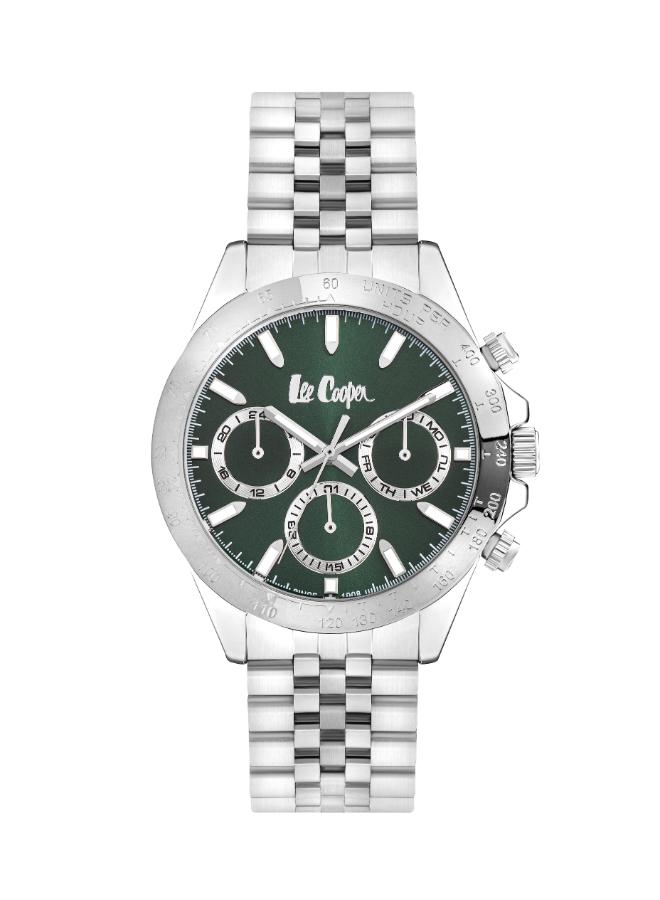 لي كوبر ساعة رجالية معدنية متعددة الوظائف ٤٣ مم - Image 1