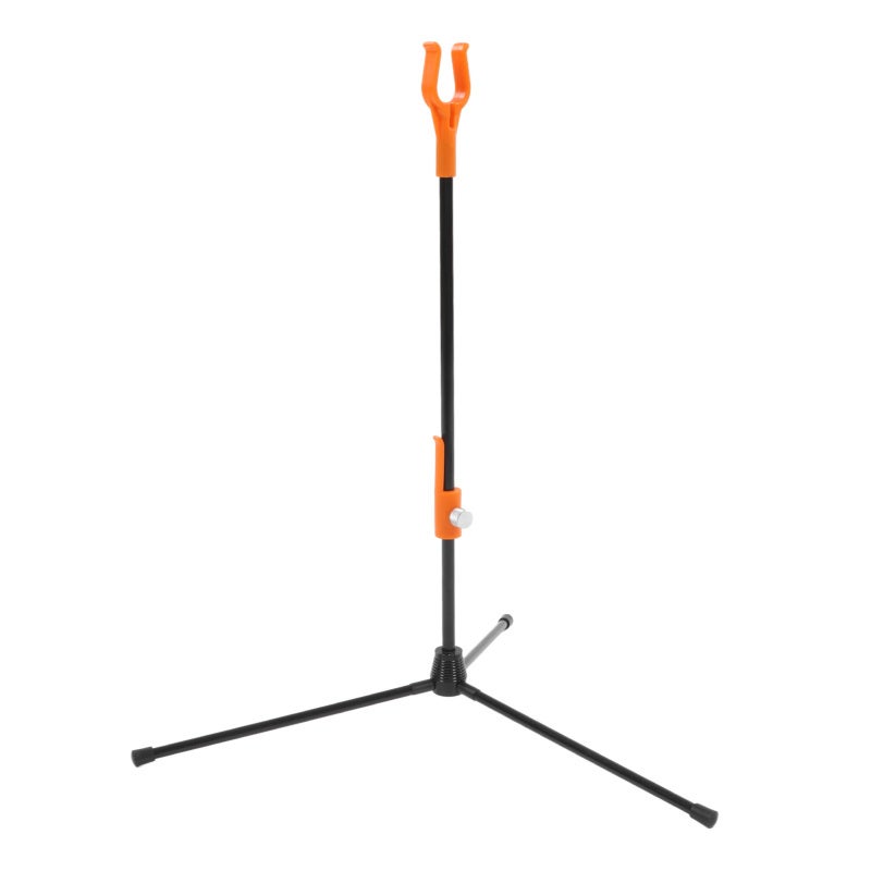 CUPID Recurve Bow Stand Orange Portable Archery Holder - Adjustable Lightweight Glass Fiber - Stable Bow Holder Rack for Outdoor Hunting - Image 2