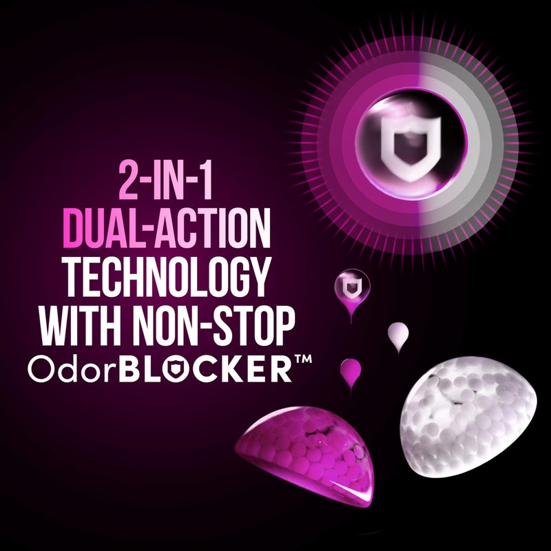 Downy داوني أنستوبابلز فيوجنز دفاع ضد الروائح معزز رائحة الغسيل، رائحة شروق الشمس + نكتار، 21.1 أونصة، حبيبات غسيل 2 في 1 لدفاع ضد الروائح - Image 3