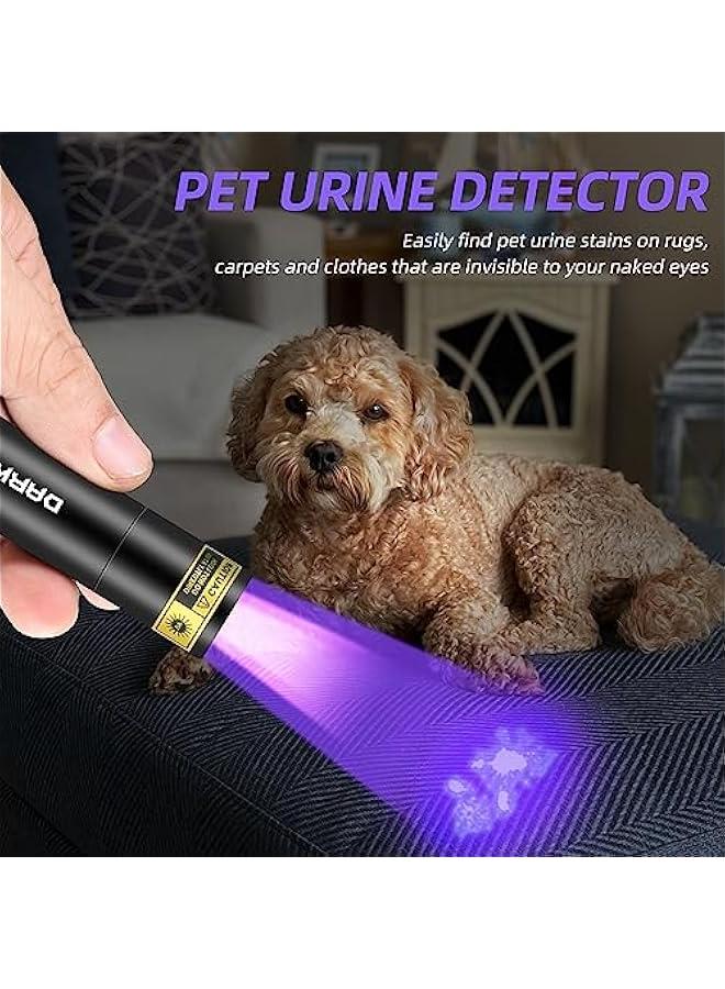 Powerful Mini USB-C Rechargeable UV Black Light Flashlight 395 NM for detecting Pet Urine, Stains, Resin Curing, and Fluorescent Agents. - Image 4