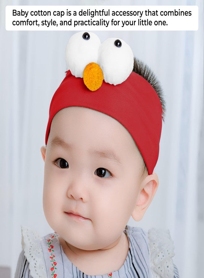 BEMBIKA’s Baby Headband The Ultimate Hairband For Baby Girl Kids’ Elastic Headbands Girls Head Band and Hair Accessories Chick Eyeball Design Red - Image 5