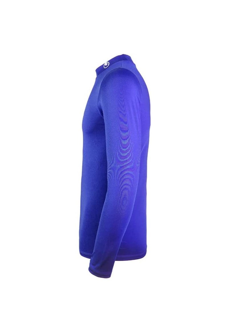 UHLSPORT - uhlsport Men's Tight T-Shirt, Dry tech base For sports training Long round neck Very light elastic fabric Long sleeves - Image 1